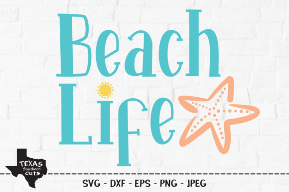 Beach Life - Summer Shirt Design