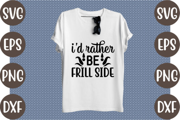I’d Rather Be Frill Side Graphics