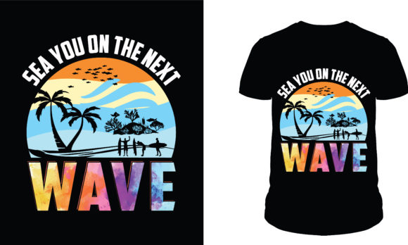 Summer Beach Ocean T Shirt Design Graphics