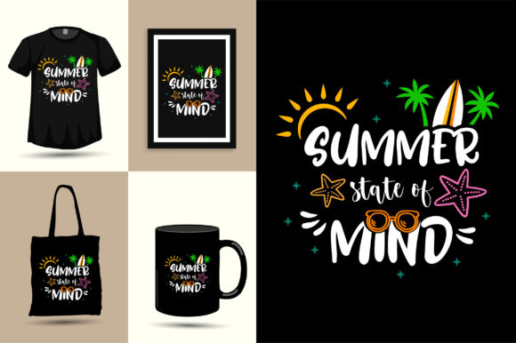 Summer State of Mind Summer Design Graphics