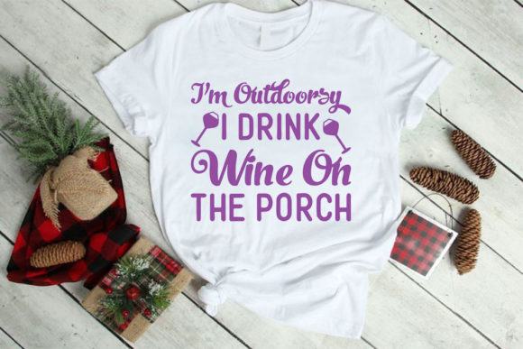 Summer Svg Design, I’m Outdoorsy I Drink Graphics