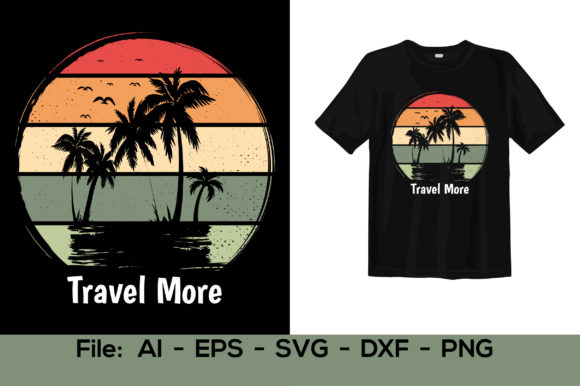Summer T-shirt Design 97: Graphics for Print Templates