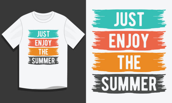 Summer T Shirt Design, Enjoy the Summer