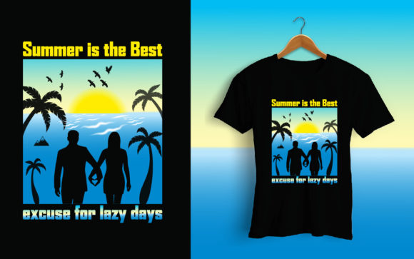 Summer Time Best Moment T-Shirt Design Graphics