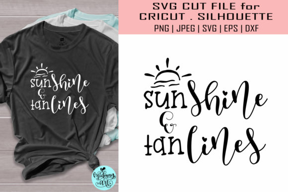 Sun Shine and Tan Lines: Graphics for T-Shirt Designs